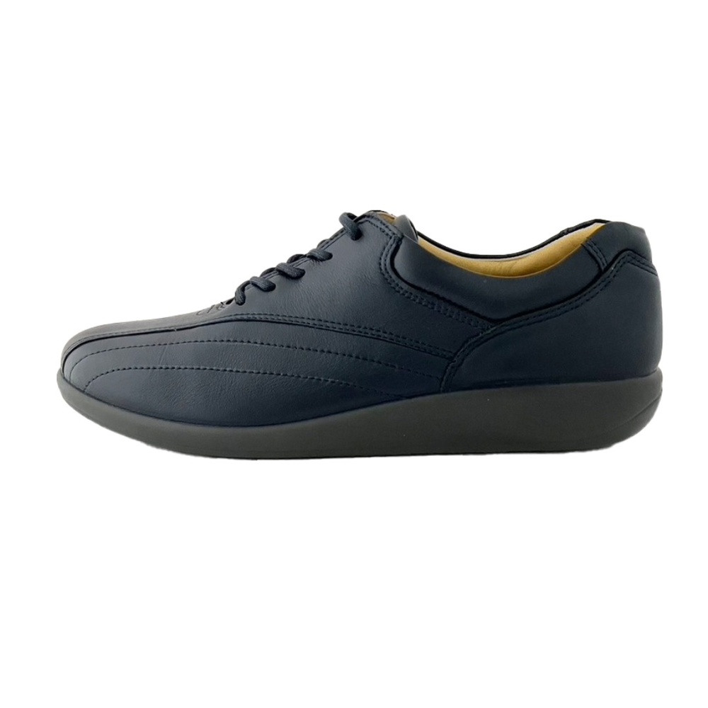 Hotter Women's Tone Lace Up Casual Shoes,Blue NAVY  NEW